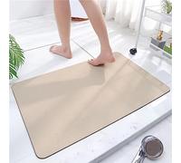 Tapis de Bain en Pierre de diatomite antidérapant antidérapant Anti moisissure en Caoutchouc à séchage Rapide Tapis de Bain Couleur Unie Tapis de Bain diatomées Tapis de Sol Lavable Tapis Absorbant