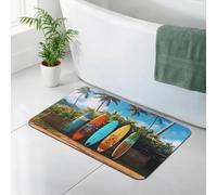 Tapis de bain en pierre pour salle de bain - Tapis de bain en terre de diatomée super absorbant - Tapis de sol pour planche de surf - Séchage rapide - Tapis de douche en diatomite pour baignoire - 40