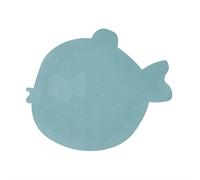 OYOY Petit tapis de bain Finn Dusty blue
