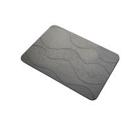 Tapis de Bain en Terre de diatomée - Tapis Sec minéral Naturel, Tapis de Sol décoratif géométrique, Tapis Absorbant Rapidement l'humidité, Accessoire de Salle de Bain orienté la stabilité | pour