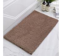 Tapis de bain extra doux en poils longs et moelleux, ne perd pas ses poils, for une salle de bain hygiénique et propre. Tapis de bain antidérapant extra doux for le sol de la salle de bain(5#,40x60cm/