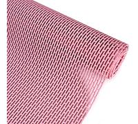 Tapis de bain extra long, antidérapant, anti-moisissure, lavable, pour intérieur et extérieur, en caoutchouc, tapis d'entrée polyvalent (90 x 170 cm, rose)