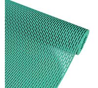 Tapis de bain extra long, antidérapant, anti-moisissure, lavable, pour l'intérieur et l'extérieur, tapis d'entrée en caoutchouc, 120 x 120 cm, vert