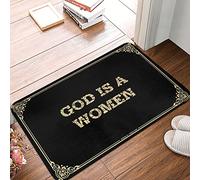Tapis de bain « God Is A Women » - Lavable et confortable