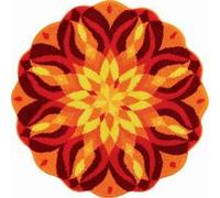 TAPIS DE BAIN - GRUND - Orange - 5 Kg - Polyacryl SUPERSOFT