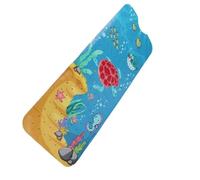 Tapis de Bain imperméables pour avec du Monde sous-Marin 100 cm X 40 cm Base de sécurité Tapis de Bain pour bébé