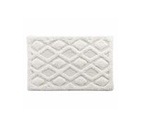 Tapis de Bain Jacquard "Nemesis" 50x80cm Blanc