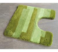 Tapis De Bain Kiwigrün Malina Avec Découpe 55x55cm. Hauteur De Flore: 20mm