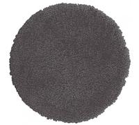 Spirella Tapis de bain Rond Microfibre HIGHLAND ?110cm Granit