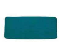 Paris Prix - Tapis de bain Vitamine Microfibre 50 x 120 cm Bleu/Emeraude
