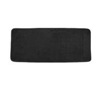 Douceur d'Intérieur Tapis de bain microfibre Vitamine 50x120 cm Noir