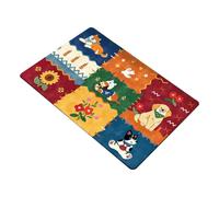Tapis de bain mignon 60 x 40 cm Tapis de chambre absorbant à motif cartoon | Tapis de Sol Cartoon Pour bureau à domicile dortoir appartement salon chambre étude cuisine entrée