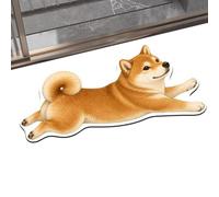 Tapis De Bain Mignon Moquette pour sol lavable en forme de chien décorative | Carpette d'Entrée Intérieure Décorative Pour Chambre à Coucher Salle de Bain Salon Entrée Balcon Couloir