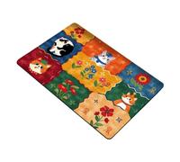 Tapis de bain mignon Tapis D'Entrée Antidérapant Dessin Animé 61 x 41 cm | Tapis de Sol Cartoon Pour bureau à domicile dortoir appartement salon chambre étude cuisine entrée
