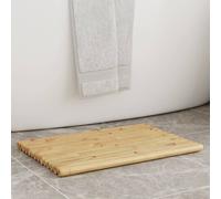 vidaXL Tapis de bain 2 pcs 50x35 cm bambou