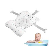Tapis De Bain Pour Bébé Anti-Dérapant - Oreiller Rembourré Avec 3 Ceintures Sécurité - Accessoire Baignoira 0-12 Mois
