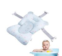 Tapis de bain pour bébé - Polyvalent - Pour toutes les baignoires - Matériaux ultra doux - Design de ceinture de sécurité - Parfait pour les baignades quotidiennes, les garderies, les familles