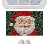 Tapis De Bain Pour Noël Festif Paillasson Absorbant Père Noël 81,3x50,8 cm | Tapis de bain anti-dérapant des fêtes Pour Maison Salon Familial Festif Salle De Bain Chambre Cuisine Entrée Hôtel Dort