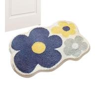 Tapis de bain pour salle de bain | Tapis de bain lavable en machine | Brosse de sol élégante pour la maison, accessoires de douche pour hôpitaux, hôtels, dortoirs