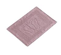 Tapis de bain rose pâle