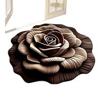 Tapis de Bain sans Glissement: Tapis d'entrée décoratif, Tapis Doux imperméable | Revêtement de à séchage Rapide, Tapis de Repose-Pieds, épais et Confortable, pour Baignoire de Bain