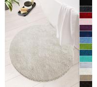 Tapis de bain Sky Soft Ivory Creme 95 cm de diamètre