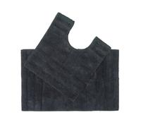 Tapis de bain SPA Ultra doux 2 pièces Noir