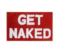 Tapis de bain super absorbant - Tapis de sol de salle de bain amusant, tapis en peluche absorbant | Tapis de bain design de texte drôle, accent de décoration de salle de bain pour suite d'invités