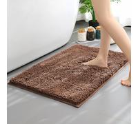 Tapis De Bain,Tapis Chenille À Cheveux Longs,Tapis De Sol De Baignoire De Salle De Bain,Entrée De Salon De Pièce,Coussinet De Pied Absorbant De Salle De Bain - Type Coffee-Tpr-400mmx600mm