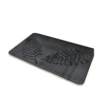 Tapis de Bain Tapis de Salle de Bain Absorbant antidérapant en Coton à mémoire de Forme for Salon, Chambre à Coucher, Cuisine, Maison(Dark Grey,60x90cm)