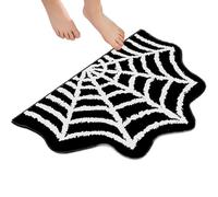 Tapis de bain - tapis de sol pour la salle de bain | Halloween Bath Mat | Tapis hygiénique Halloween | Tapis de douche absorbant non slip | Doux 35x23 pouces tapette super assorben