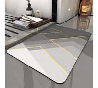 Tapis de Bain, Tapis Salle de Bain, Tapis de Douche Antiderapant, Tapis de Douche, Tapis Salle de Bain Absorbant, Tapis de Salle de Bain, Tapis de Sol Super Absorbant, Tapis Grande Moderne, 120x180cm