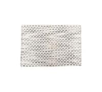 Tapis de Bain Tressé en Coton "Dégradé" 50x75cm Gris