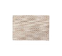 Tapis de Bain Tressé en Coton "Dégradé" 50x75cm Taupe