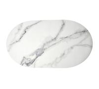 Tapis de bain ultra absorbant EPURE 60x110 cm marbre blanc