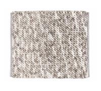 WENKO Tapis de Bain Urdu Taupe, visuel Moderne à Effet mêlé, qualité Robuste, entièrement Non-Pelucheux, Absorption d'humidité Importante, séchage Rapide, Lavable, antidérapant, 55 x 65 cm