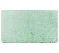 Tapis de bain WENKO Belize turquoise 55x75 cm à poils longs antidérapant lavable 23088100