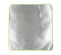 Tapis de barbecue à bois, tapis ignifuge, tapis de brasero pour terrasse visible à la tombée de la nuit, protection de terrasse de 99,1 cm, pour base de brasero de terrasse, tapis de barbecue, tapis
