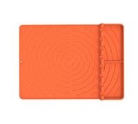 Tapis de barbecue en silicone pour ustensiles - Tapis de cuisson antidérapant pour barbecue, accessoires de cuisine pour feu de camp, réunions de famille, camping, voyages, pique-niques, jardin