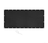 Tapis de barbecue ignifuge pour un nettoyage facile - Bouclier thermique pour griller, conçu pour la protection de terrasse et de clôture (91,5 x 305 cm)