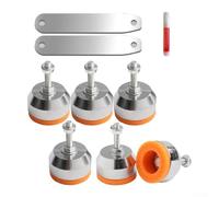 Tapis de base pour machine à découper, pied en caoutchouc pour absorber les chocs et protection antidérapante, pieds de support à haute charge compatibles avec montage M6