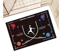 Tapis de basket-ball - 61 cm - Entraîneur silencieux en caoutchouc - Tapis d'agilité silencieux et d'entraînement au sol pour la pratique du basket-ball, idéal pour l'intérieur et l'extérieur à la