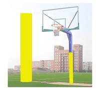 Tapis de bâton de basket-ball - Coussin rond enveloppant pour une protection contre les intempéries, idéal pour la salle de sport, l'aire de jeux et le garage