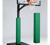 Tapis de bâton de basket-ball en mousse épaisse de 20,3 à 25,4 cm pour buts d'intérieur/extérieur - Protection carrée améliorée et sûre pour cerceaux et poteaux de but