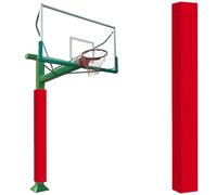 Tapis de bâton de basket-ball, rembourrage robuste pour poteaux carrés, coussin de sécurité de rechange pour garage, aire de jeux, poteaux de clôture