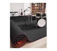 Tapis De Batterie Anti-Bruit, Tapis De Couloir D'entrée De Couloir De Décoration Intérieure(Gray2,130x110cm/51.2x43.3in)