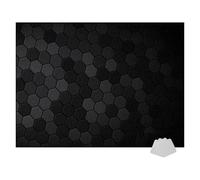 Tapis de Batterie électronique Non Glissants, Insonorisé pour Kits De Batterie Électroniques Grosse Caisse Caisse Claire Drum 120 x 80 cm