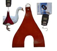 Tapis de berceau pour poules - Sac de transport pour volaille avec balance