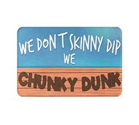 Tapis De Bienvenue Facile À Nettoyer Paillasson on Ne Se Baigne Pas Nus, on Se Baigne avec des Morceaux ! Anti-Saleté Tapi D'Entrée pour Couloir Entrée Terrasse 40X60Cm