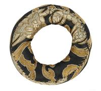 Tapis de bol chantant tibétain en coton fait à la main avec broderie nuage de bon augure 8/10/12 cm (couleur aléatoire) (8 cm)